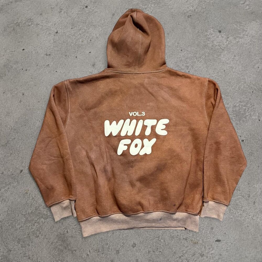 White Fox Boutique Mocha Brown Hoodie M/L